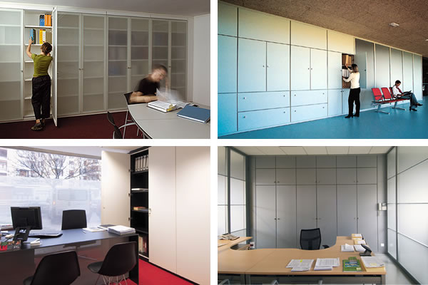 Particiones desmontables